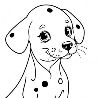 Dalmatian Desene De Colorat