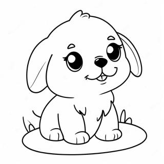 Pagini De Colorat Cu Cateluse Pufoase Dragute 100114-38772