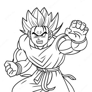 Fiața Gohan Desene De Colorat