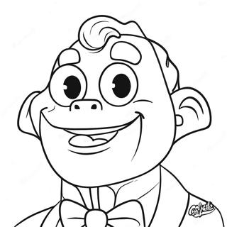 Pagini De Colorat Stupide Cu Thunk Crood 100600-39157