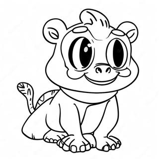 Pagini De Colorat Stupide Cu Thunk Crood 100600-39158