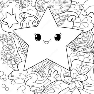 Pagini De Colorat Cu Constelatii Si Stele Stralucitoare 100653 39203