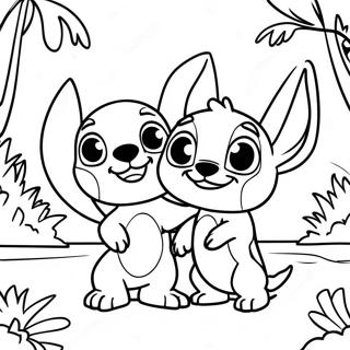 Lilo Stitch Desene De Colorat