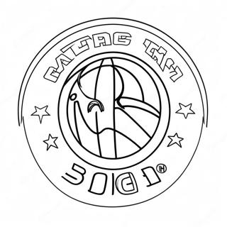 Logo Echipă Nba Desene De Colorat