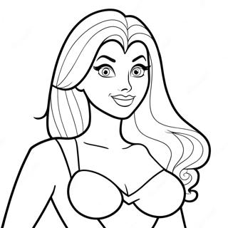 Jessica Rabbit Desene De Colorat