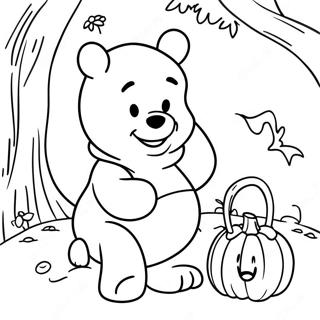 Winnie The Pooh Halloween Desene De Colorat