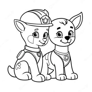 Pagina De Colorat Liberty Paw Patrol 101831-40216