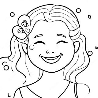 Pagini De Colorat Cu Activitati Vesele Despre Iubirea De Sine 101886-40270