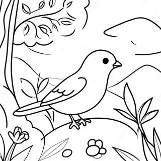 Pagina De Colorat Cu Natura Plina De Speranta 102170-40492