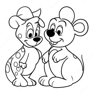 Pagini De Colorat Cu Animale Jucause Disney Iti Dorim Insanatosire Grabnica 102400 40665