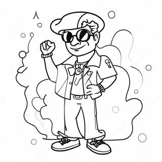 Rod Wave In Tinuta Cool Pagina De Colorat 102478-40725