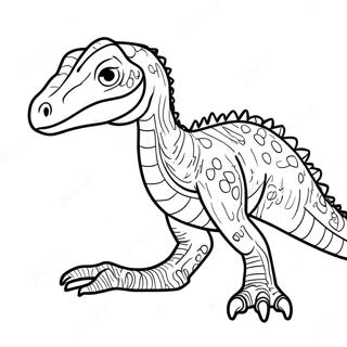 Indoraptor Desene De Colorat