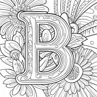 Pagini De Colorat Cu Litera B Indrazneata 102759 40943