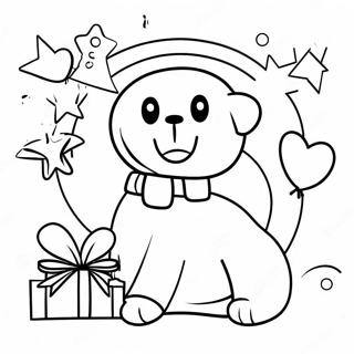 Pagina De Colorat Ne Ai Lipsit Cu O Sarbatoare Vesela 102968 41108