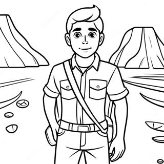 Pagini De Colorat Cu Marco Diaz Aventurier 103097 41205