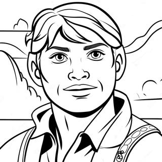 Pagini De Colorat Cu Marco Diaz Aventurier 103097 41208