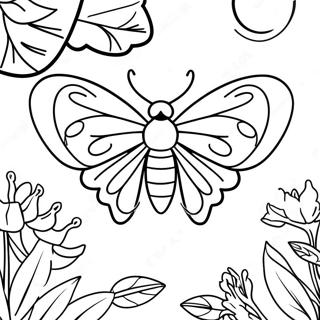 Pagini De Colorat Cu Molia Realista In Natura 103377-41422