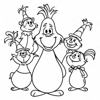 Pagini De Colorat Cu Personaje Colorate Din Whoville 103738-41707