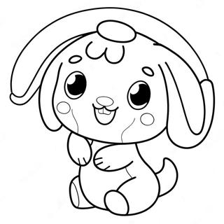 Cinnamoroll Drăguț Desene De Colorat