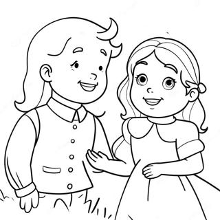 Pagini De Colorat Prietenia Lui Charlotte Si Wilbur Desene De Colorat