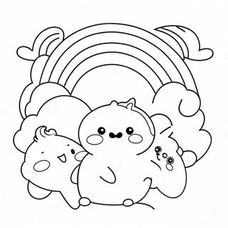 Pagini De Colorat Cu Personajul Rosu Dragut Din Prietenii Curcubeu 104381-42204