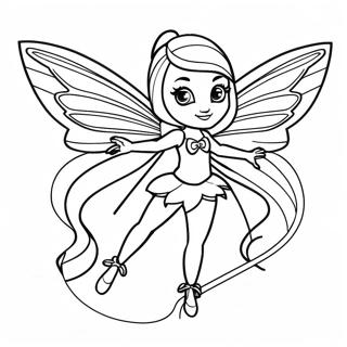 Zâna Winx Club Desene De Colorat