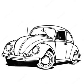 Pagina De Colorat Volkswagen Beetle Clasic 104894-42597
