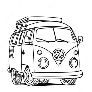 Pagina De Colorat Van Volkswagen Colorat 104897-42609