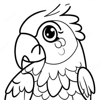 Pagina De Colorat Papagal African Colorat 105000 42691
