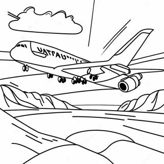 Pagini De Colorat Cu Avionul A380 105562-43128