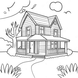 Pagini De Colorat Cu O Ferma Fermecatoare 106026 43492