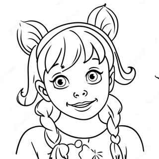 Cindy Lou Who Desene De Colorat