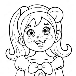Pagina De Colorat Cindy Lou Who Cantand 106441-43820
