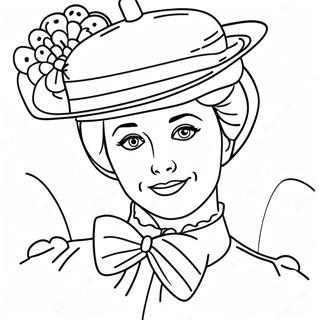 Pagina De Colorat Mary Poppins 106489-43846