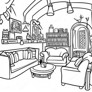 Pagini De Colorat Cu Sala Comuna Gryffindor 106517-43873