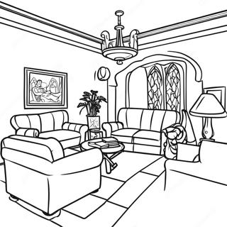 Pagini De Colorat Cu Sala Comuna Gryffindor 106517-43874