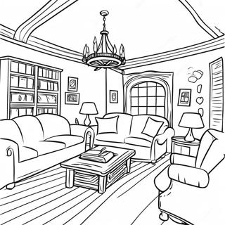 Pagini De Colorat Cu Sala Comuna Gryffindor 106517-43875