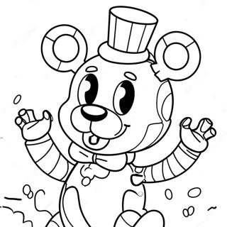 Pagina De Colorat Funtime Freddy Sister Location 106694-44012