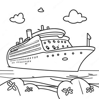 Pagini De Colorat Cu Aventuri Magice De La Croaziera Disney 107488-44639