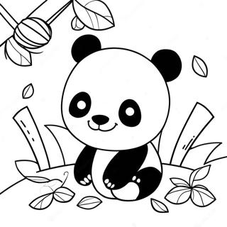 Pagina De Colorat Mimi Panda 107537-44672