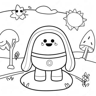 Pagina De Colorat Hey Duggee Aventura 107564 44695