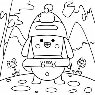 Pagina De Colorat Hey Duggee Aventura 107564 44696