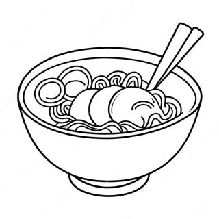 Ramen Desene De Colorat