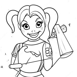 Fetele Supereroi Dc Pagini de colorat