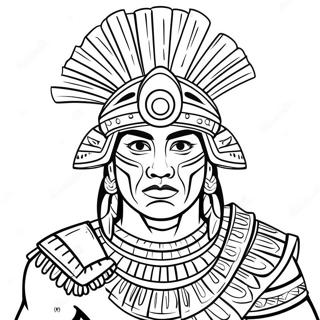 Aztec Desene De Colorat