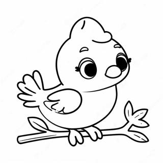 Pagini De Colorat Cu Pui De Pasare Colorat Cu Vierme 108207 45202