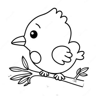 Pagini De Colorat Cu Pui De Pasare Colorat Cu Vierme 108207 45203