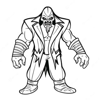 Pagini De Colorat Cu Wwe The Fiend Sinistru 108336-45299