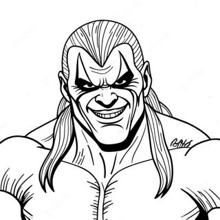 Wwe The Fiend Pagini de colorat