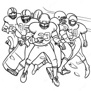 Pagini De Colorat Cu O Echipa Dinamica De Fotbal Universitar 108671 45561